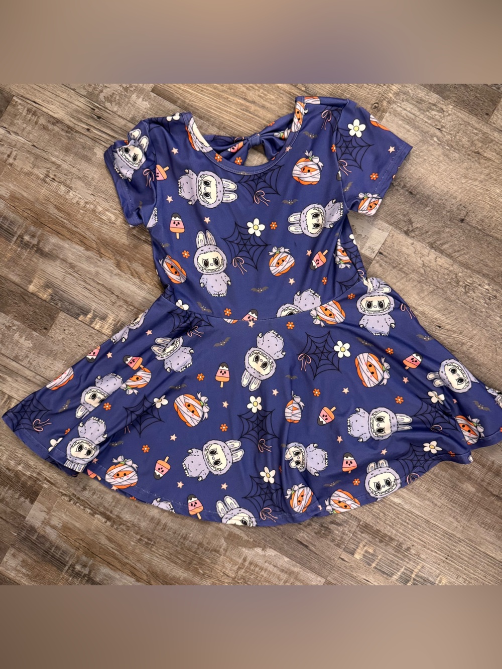 A bee bug boutique labubu inspired Halloween peplum size 8